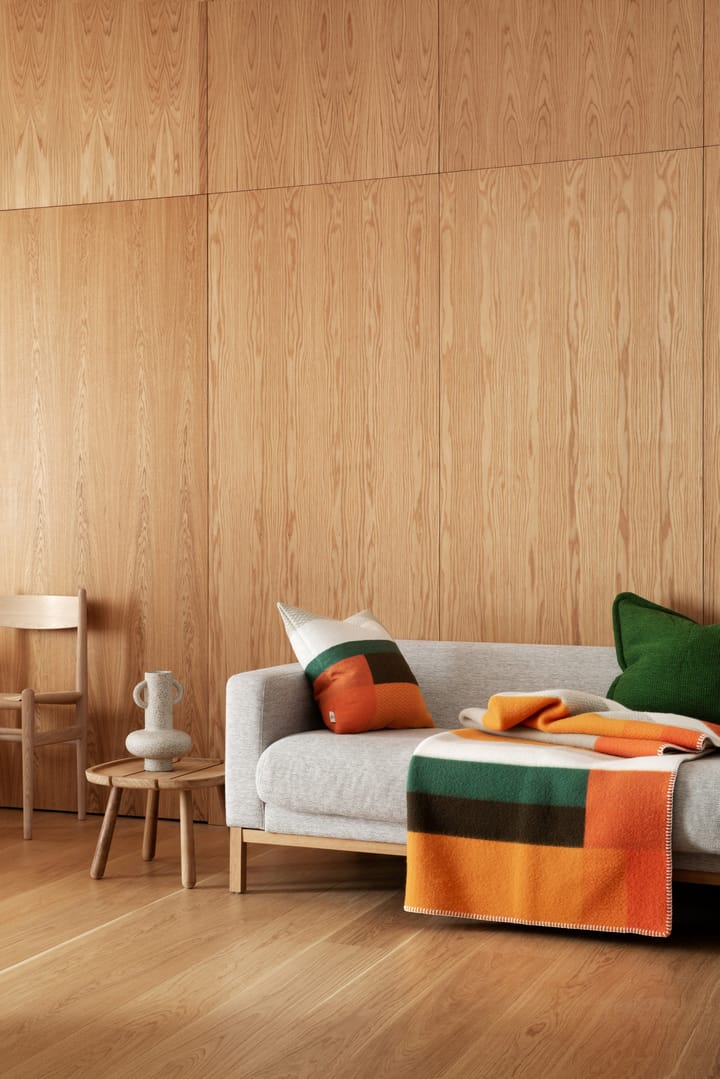 Koc Mikkel 135x200 cm, Orange Røros Tweed