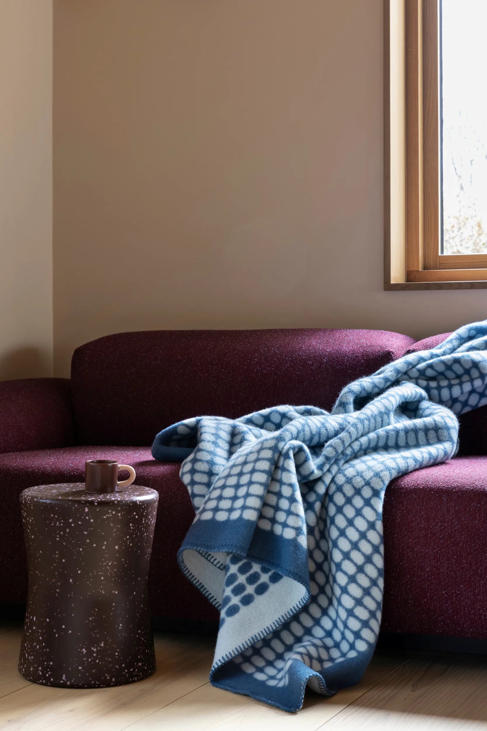 Koc Palette 135x200 cm, Sea Røros Tweed