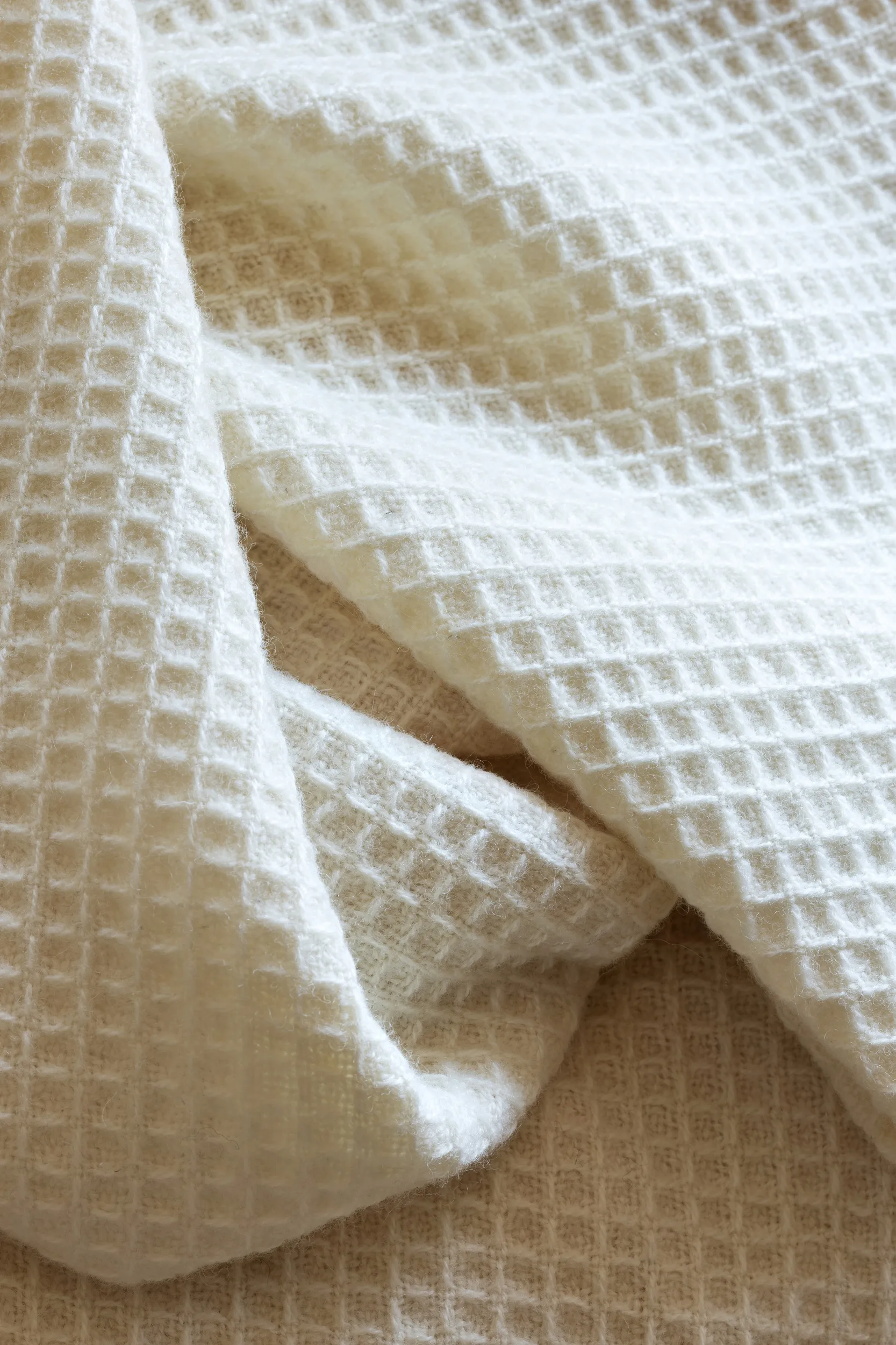 Koc Vega 150x210 cm, Natural Røros Tweed