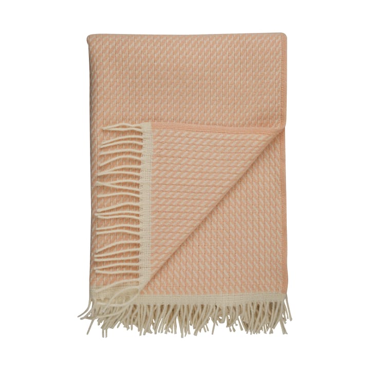 Mello koc 150x210 cm, Powder pink Røros Tweed