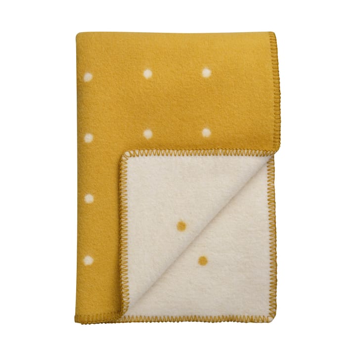 Pastille koc 135x200 cm, Sun yellow Røros Tweed