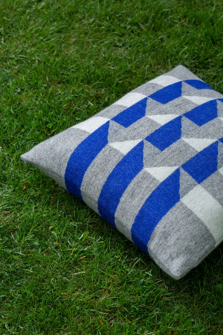 Poduszka Kvam 50x50 cm, Blue Røros Tweed