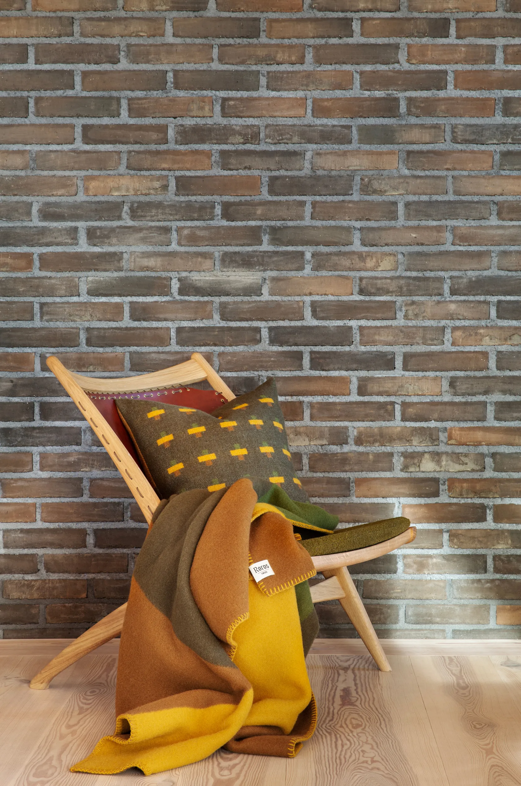 Poduszka Syndin 50x50 cm, Moorland Røros Tweed