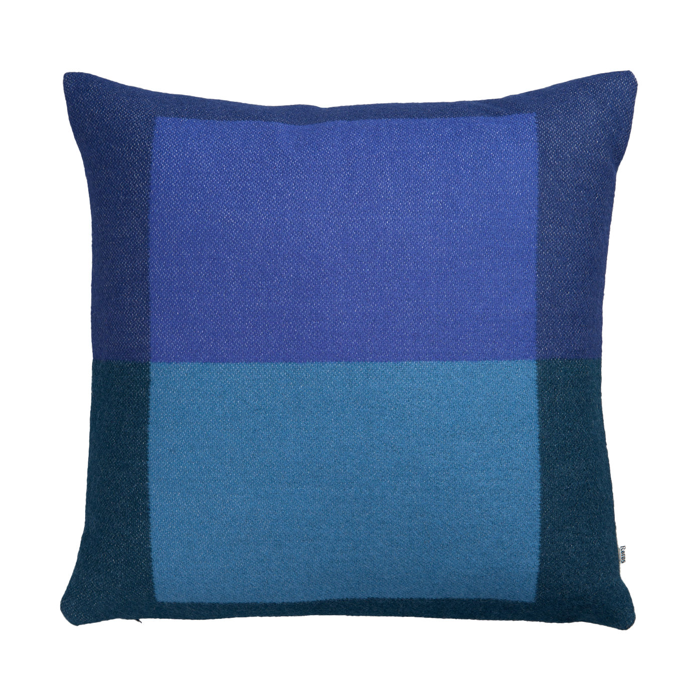 Røros Tweed Poduszka Syndin 50x50 cm Well | Skandynawski Design | Poduszki dekoracyjne | Niebieski