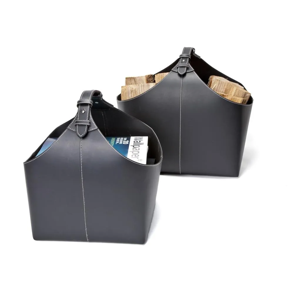 Kosz na opał Ørskov, czarny Ørskov