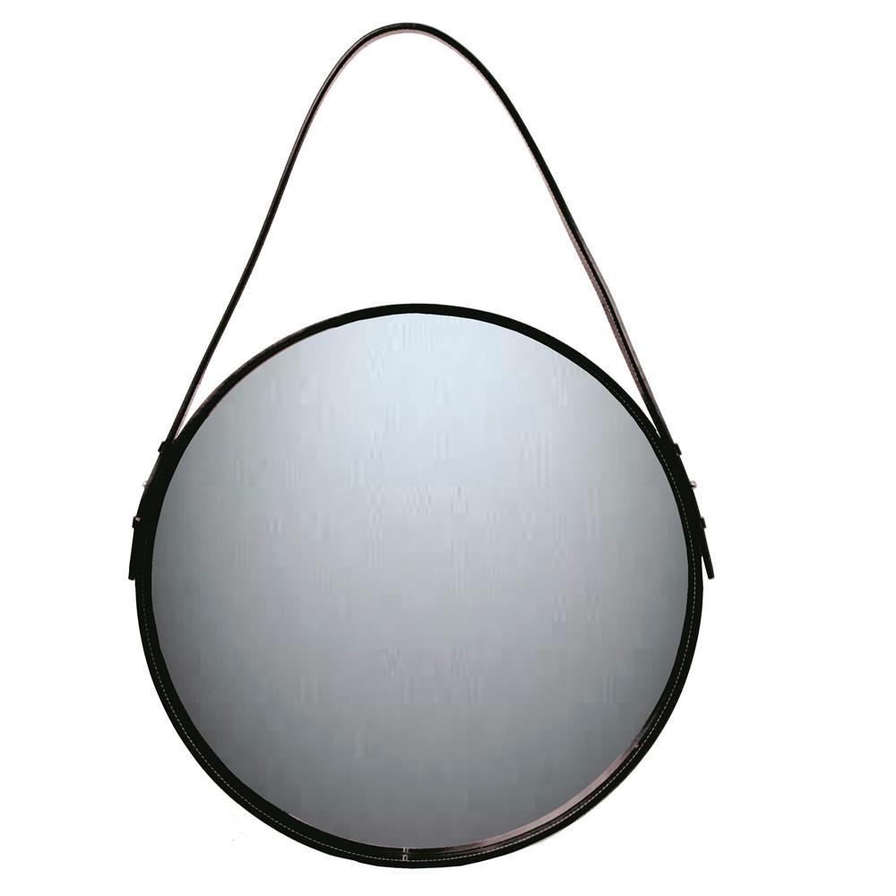 Ørskov Lustro Ørskov czarne Ø 50 cm | Skandynawski Design | Lustra okrągłe | Czarny