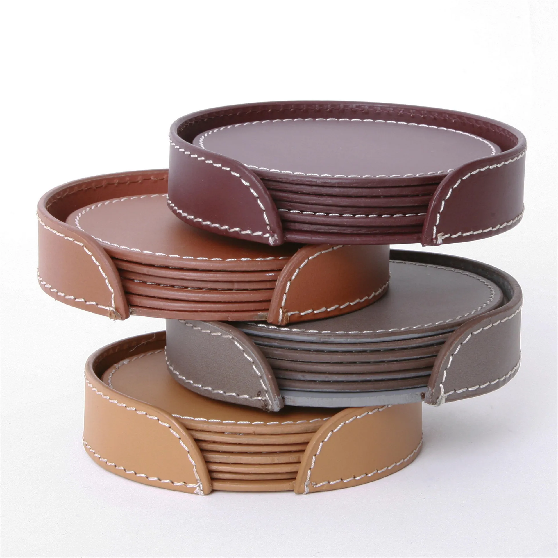 Podkładki pod szklanki Ørskov 6 szt., Brązowe Ørskov