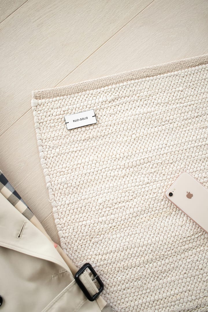 Dywan Cotton 140x200 cm, desert white (biały) Rug Solid