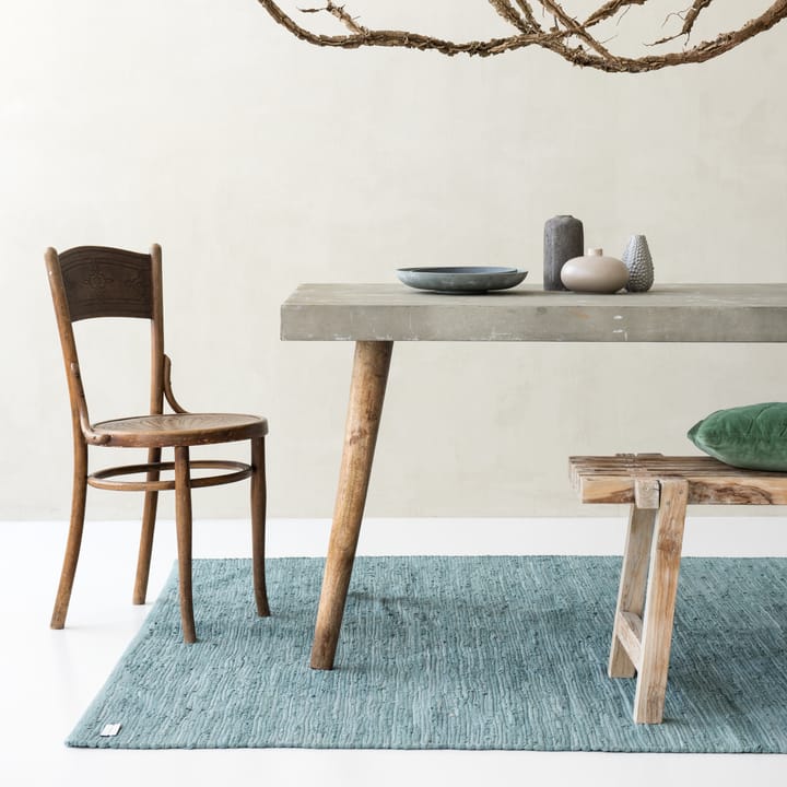 Dywan Cotton 140x200 cm, Dusty jade (mięta) Rug Solid