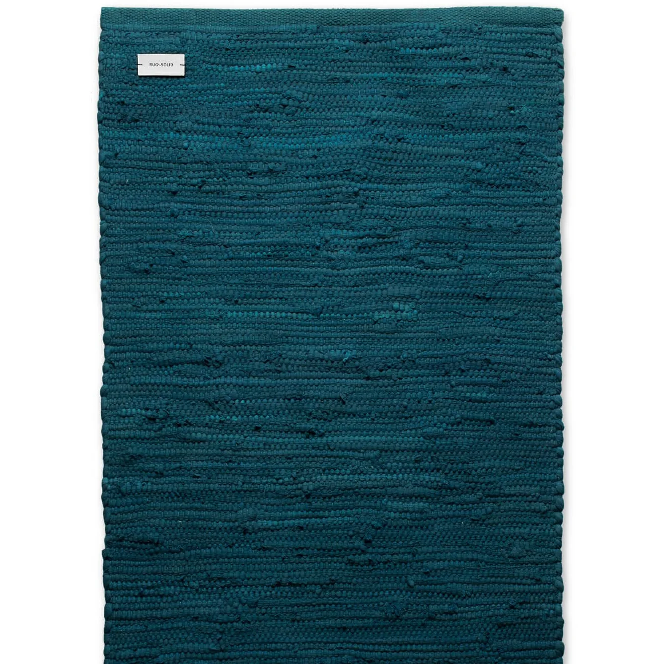 Dywan Cotton 60x90 cm, Petroleum (niebieski, odcień benzyny) Rug Solid