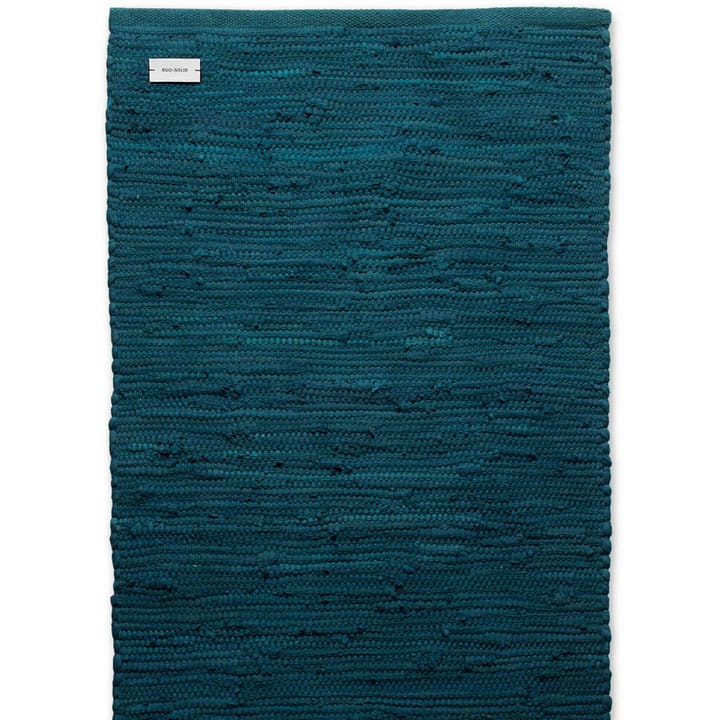Dywan Cotton 60x90 cm, Petroleum (niebieski, odcień benzyny) Rug Solid