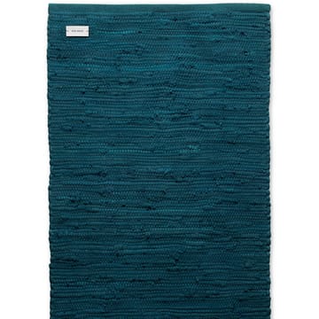 Dywan Cotton 60x90 cm - Petroleum (niebieski, odcień benzyny) - Rug Solid