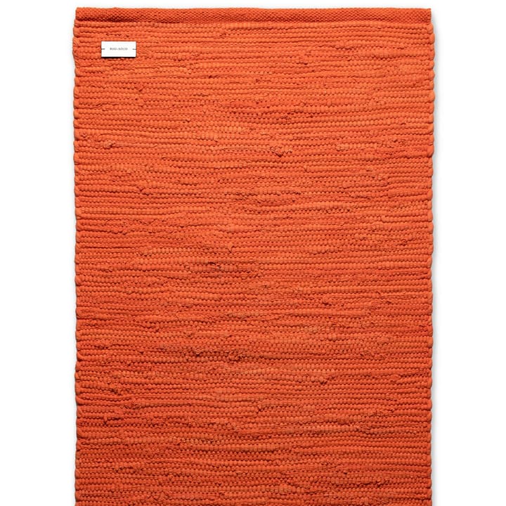 Dywan Cotton 60x90 cm, Solar orange (orange) Rug Solid