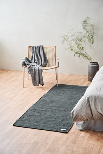 Dywan Cotton 65x135 cm - Stalowoszary - Rug Solid