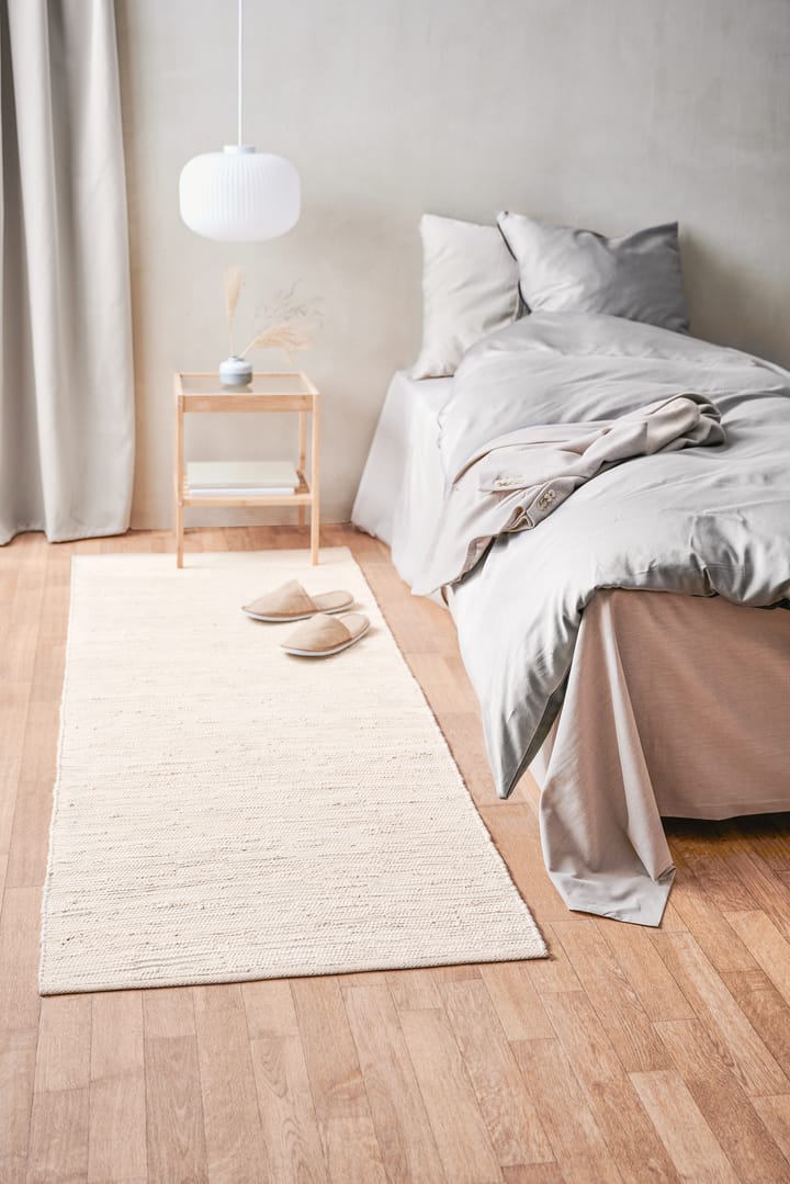 Dywan Cotton 75x200 cm - desert white (biały) - Rug Solid