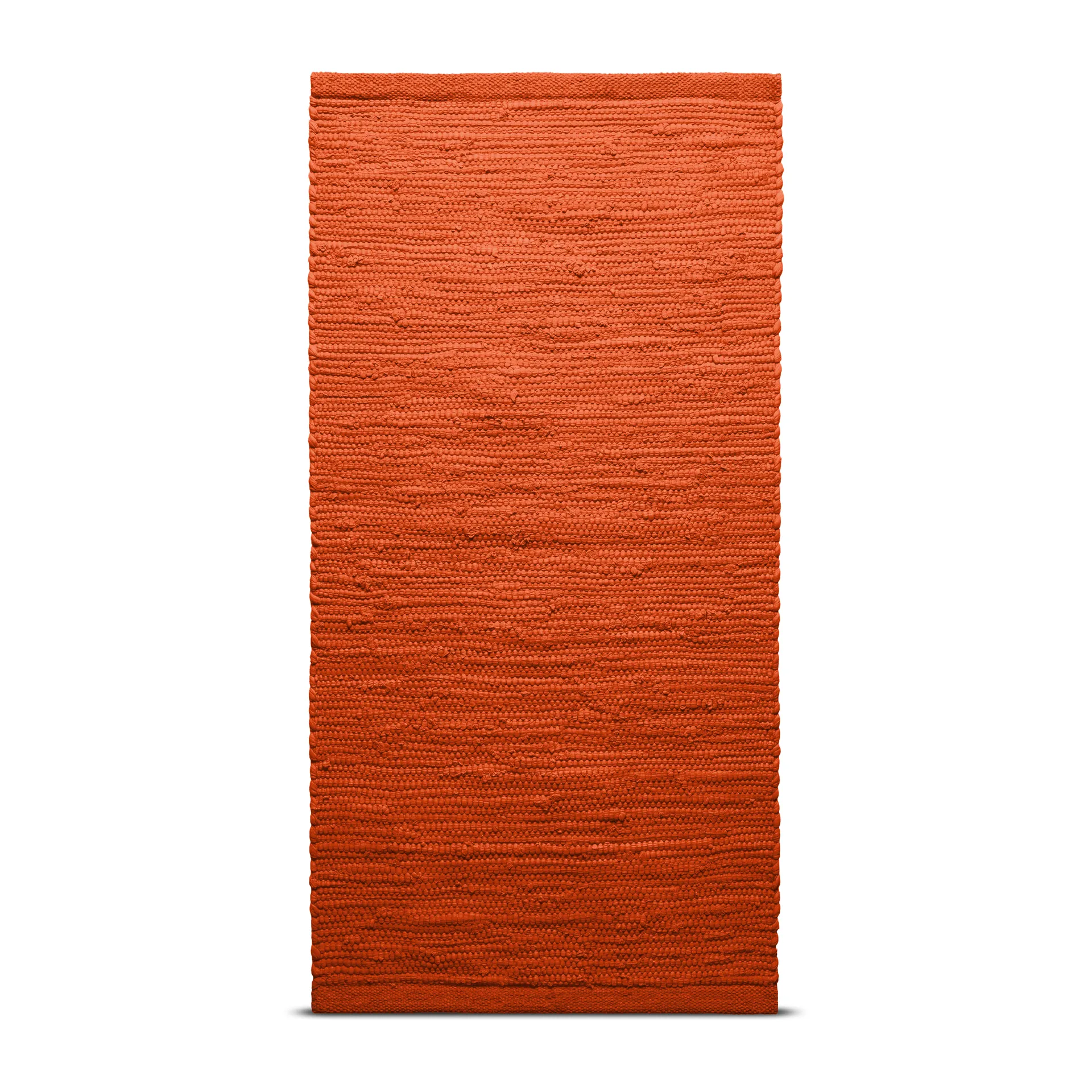 Dywan Cotton 75x200 cm, Solar orange (orange) Rug Solid