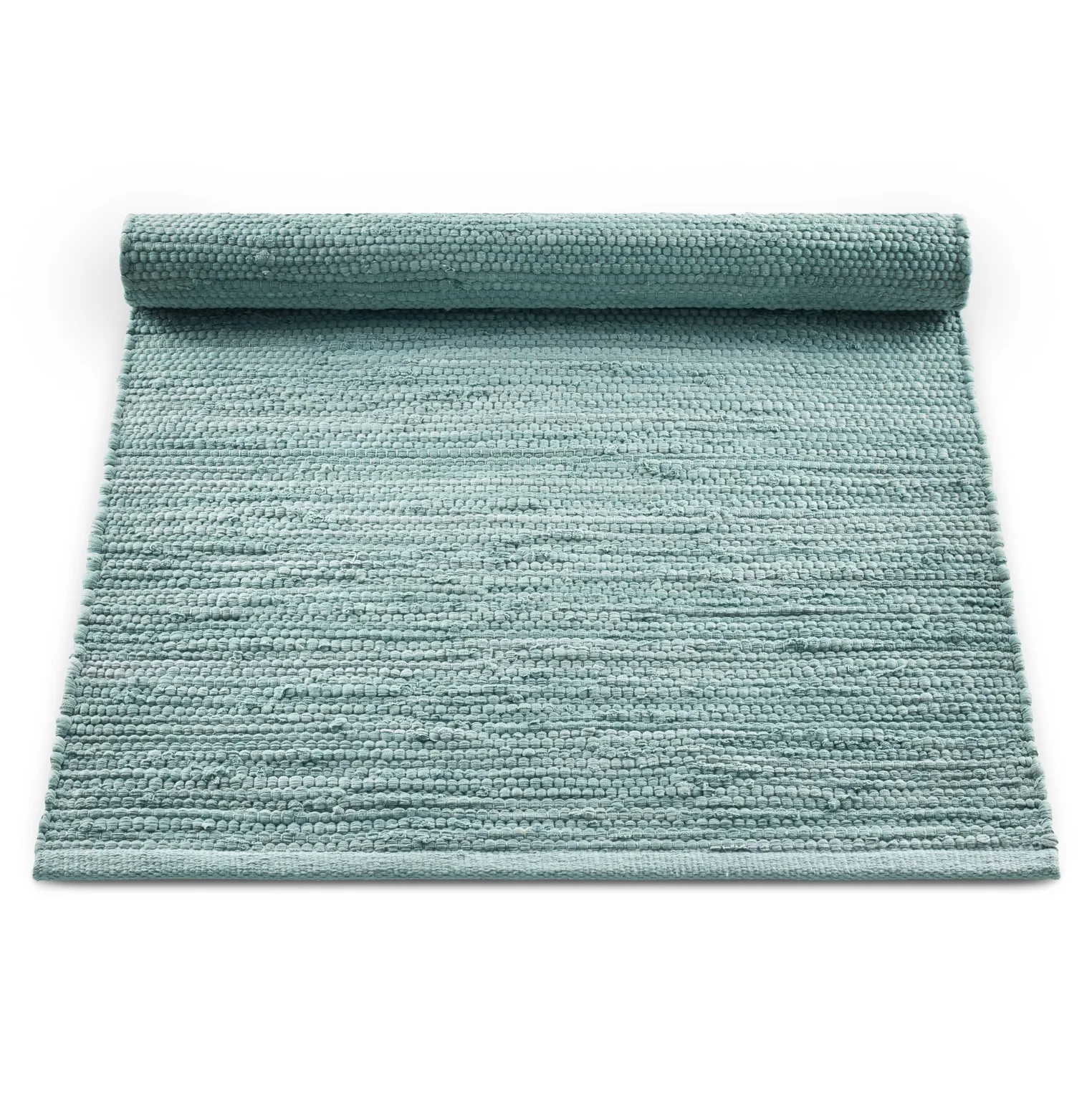 Dywan Cotton 75x300 cm, Dusty jade (mięta) Rug Solid