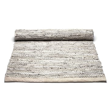 Dywan Leather 170x240 cm - beżowy - Rug Solid