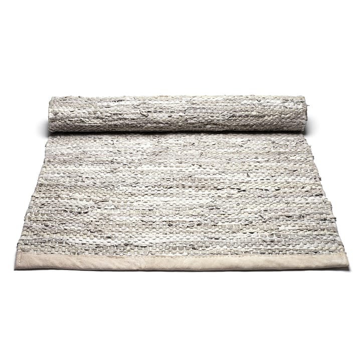 Dywan Leather 170x240 cm - beżowy - Rug Solid