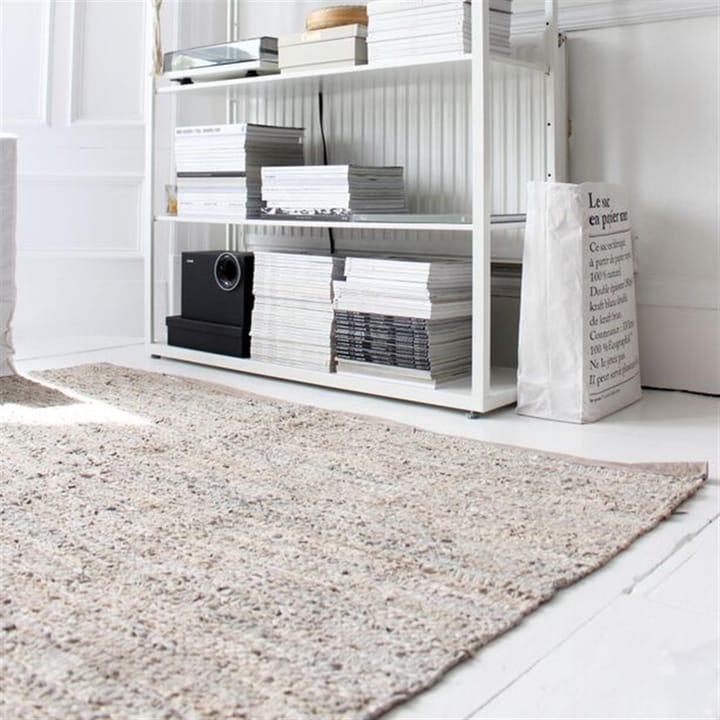 Dywan Leather 170x240 cm - beżowy - Rug Solid