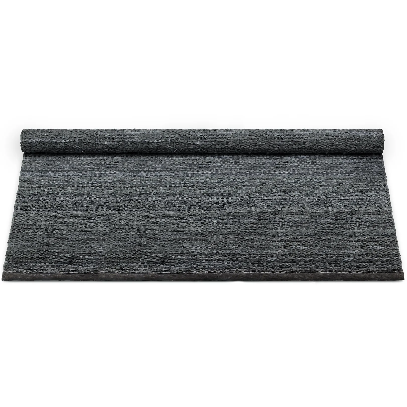 Dywan Leather 200x300 cm, dark grey (ciemnoszary) Rug Solid