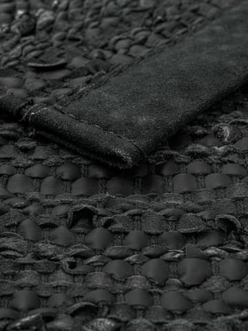 Dywan Leather 200x300 cm - dark grey (ciemnoszary) - Rug Solid