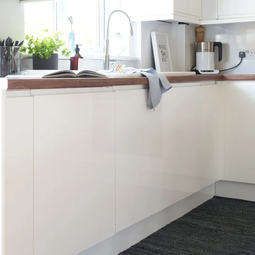 Dywan Leather 60x90 cm, dark grey (ciemnoszary) Rug Solid