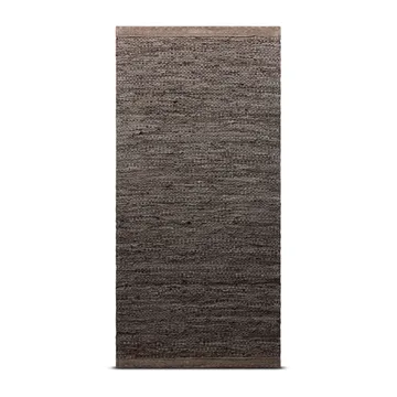 Dywan Leather 60x90 cm - Drewno (brązowe) - Rug Solid