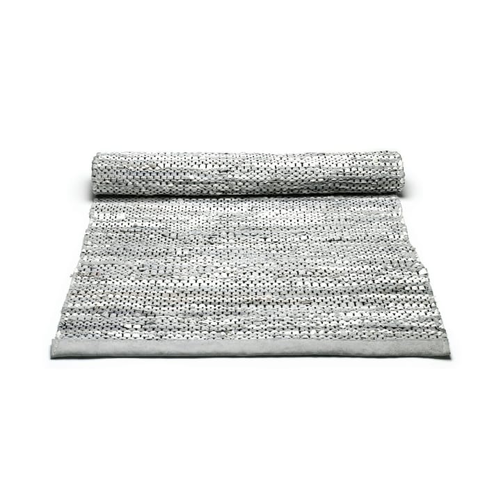 Dywan Leather 60x90 cm, light grey (jasnoszary) Rug Solid