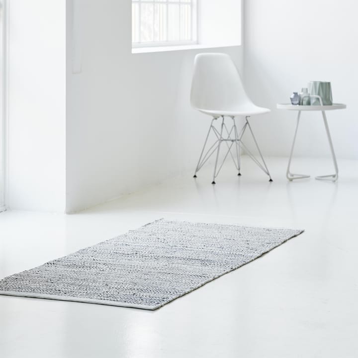 Dywan Leather 60x90 cm - light grey (jasnoszary) - Rug Solid