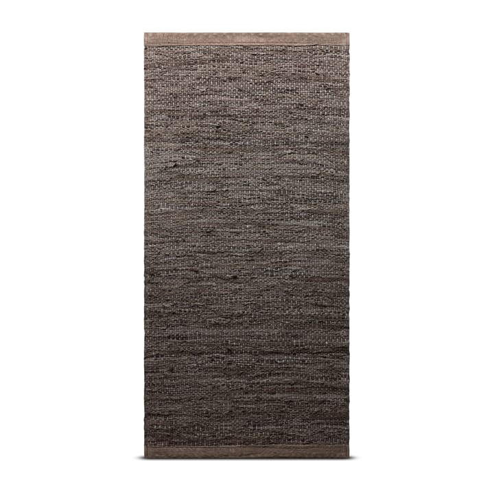 Dywan Leather 65x135 cm - Drewno (brązowe) - Rug Solid