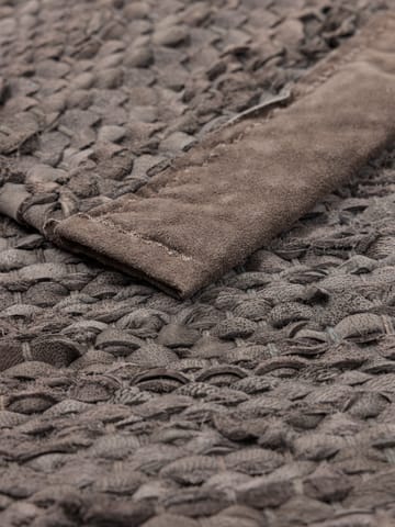 Dywan Leather 65x135 cm - Drewno (brązowe) - Rug Solid