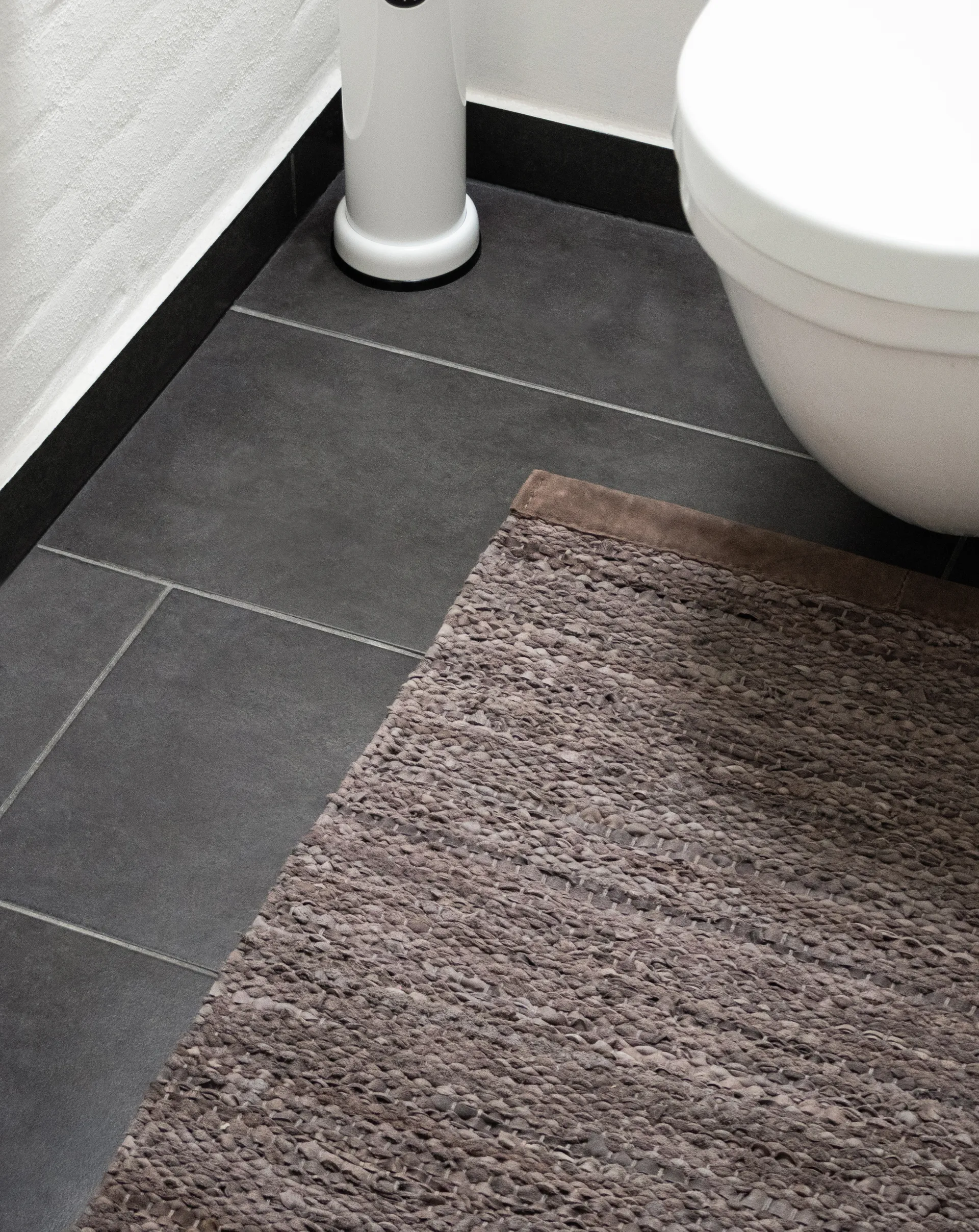 Dywan Leather 65x135 cm, Drewno (brązowe) Rug Solid