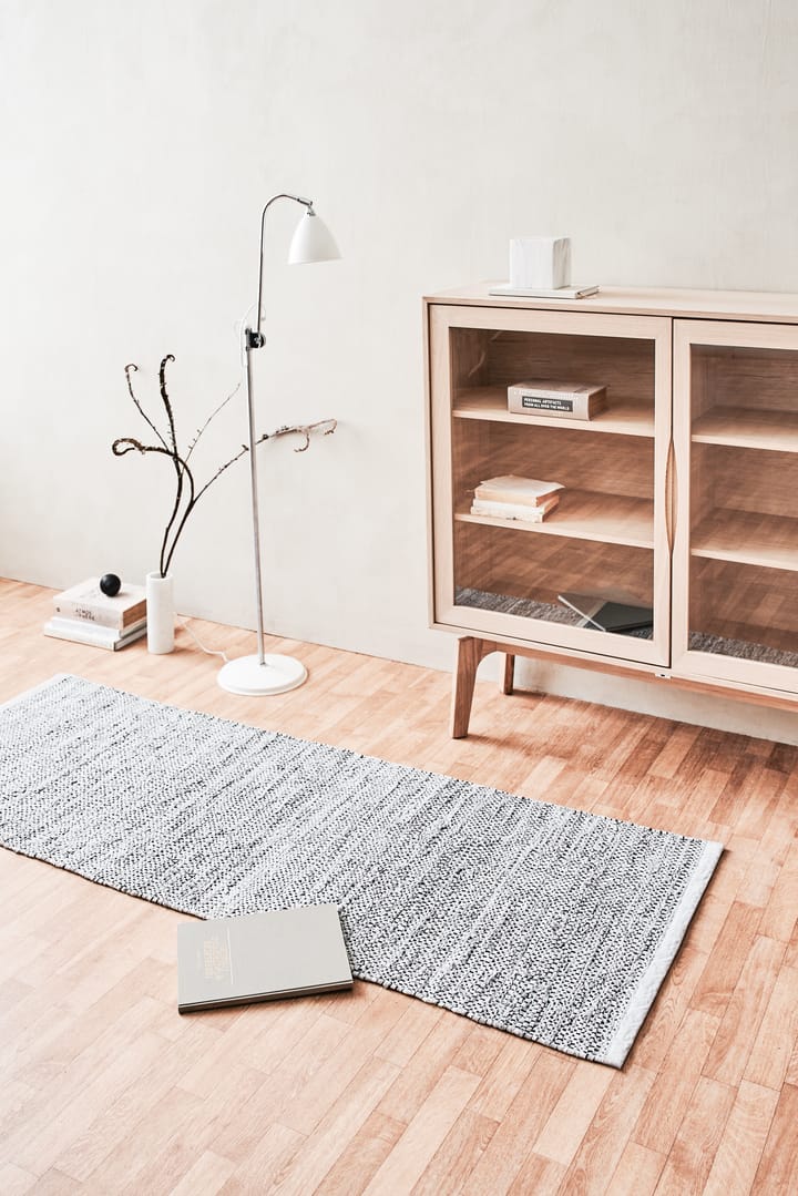 Dywan Leather 65x135 cm, light grey (jasnoszary) Rug Solid