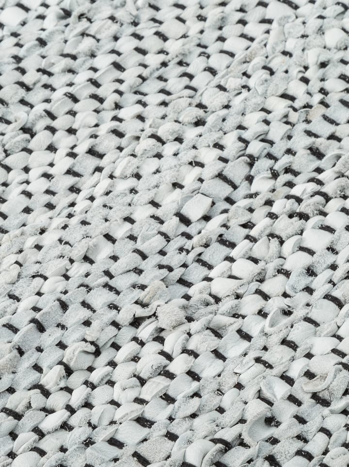Dywan Leather 65x135 cm - light grey (jasnoszary) - Rug Solid