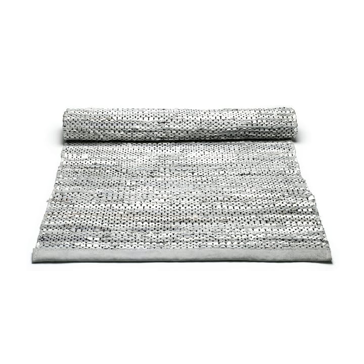 Dywan Leather 65x135 cm, light grey (jasnoszary) Rug Solid
