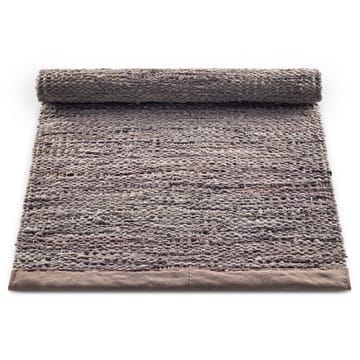Dywan Leather 75x200 cm - Drewno (brązowe) - Rug Solid