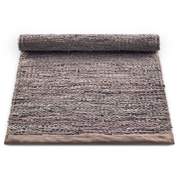 Dywan Leather 75x200 cm - Drewno (brązowe) - Rug Solid