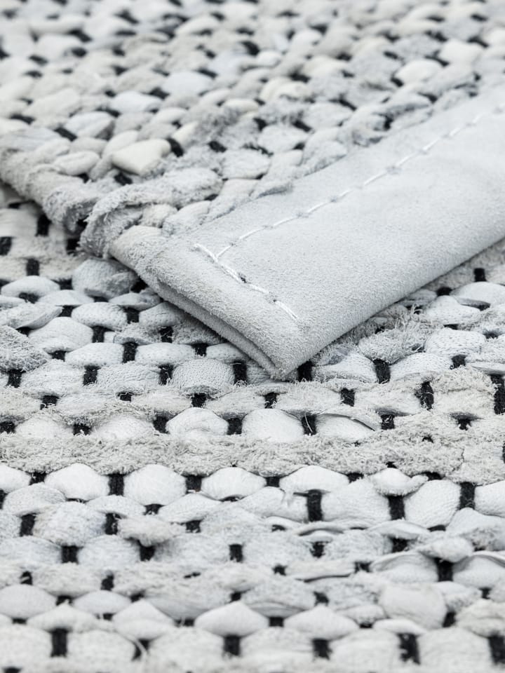 Dywan Leather 75x300 cm - light grey (jasnoszary) - Rug Solid