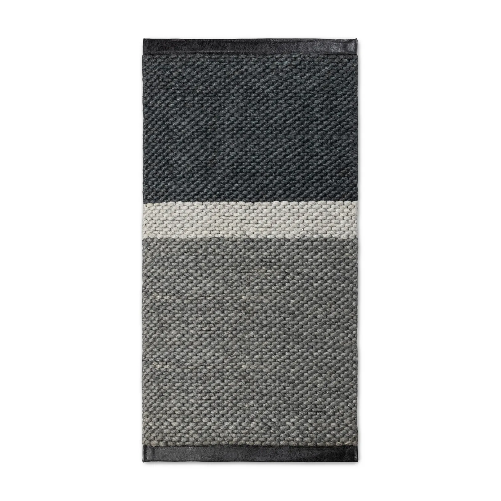 Dywan wełniany Landscape 65x135 cm, Gravel Rug Solid