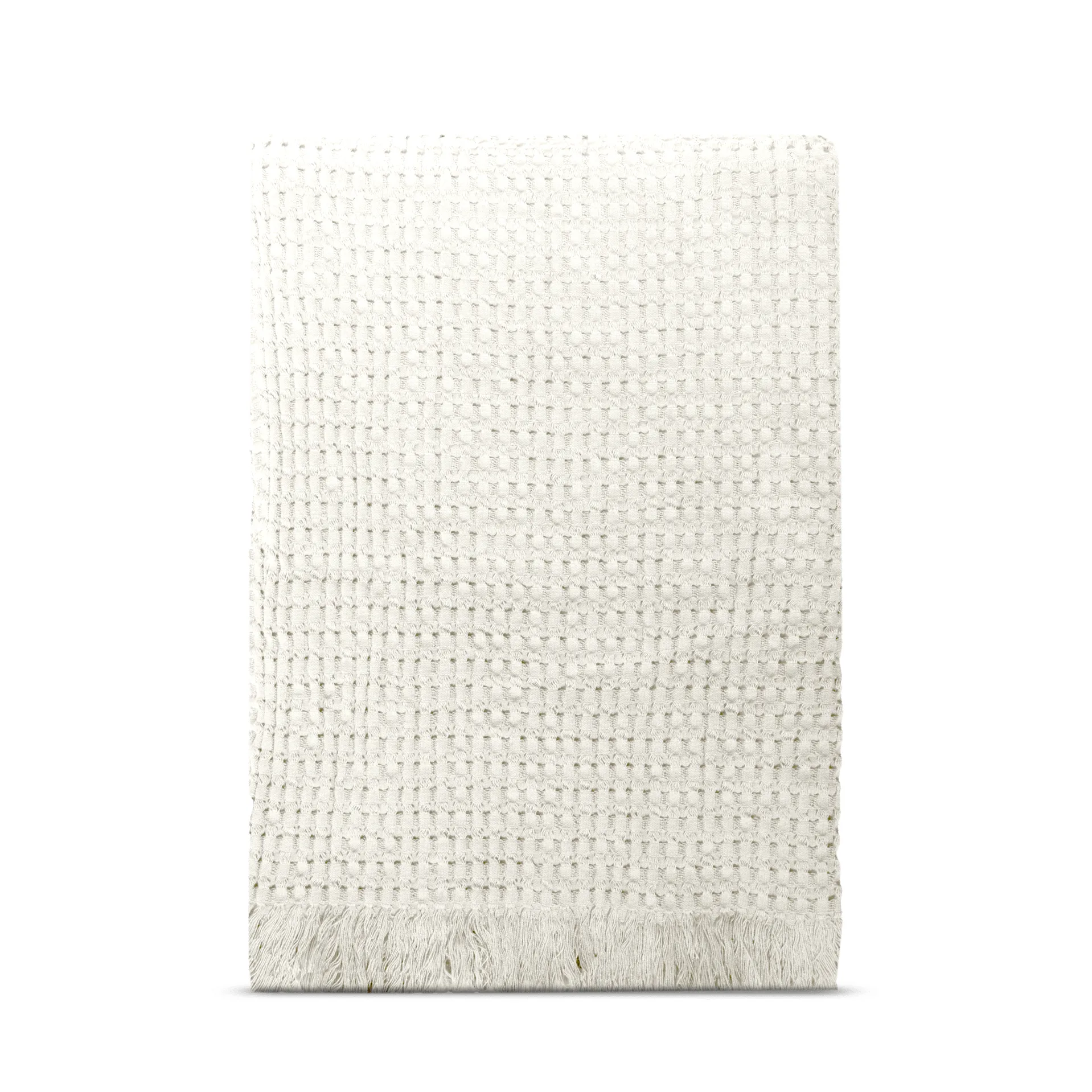 Stockholm bawełniany pled 130x180 cm, Champagne beige Rug Solid