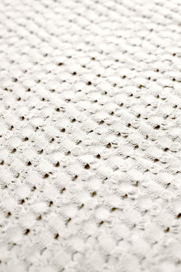 Stockholm bawełniany pled 130x180 cm - Champagne beige - Rug Solid