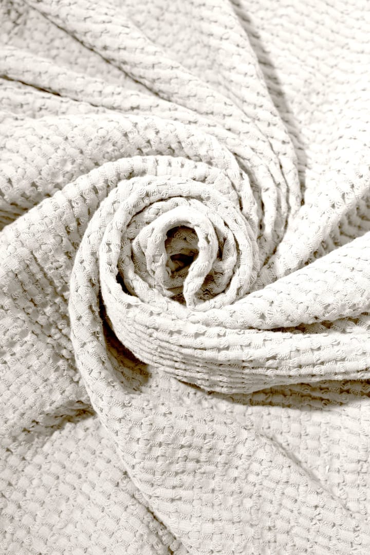 Stockholm bawełniany pled 130x180 cm, Champagne beige Rug Solid