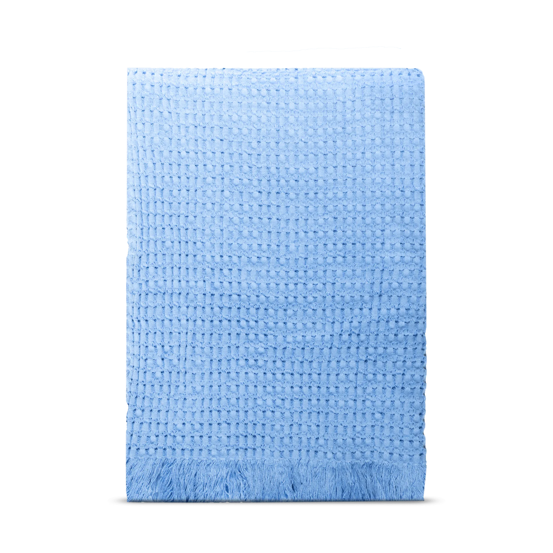 Stockholm bawełniany pled 130x180 cm, Millenium blue Rug Solid