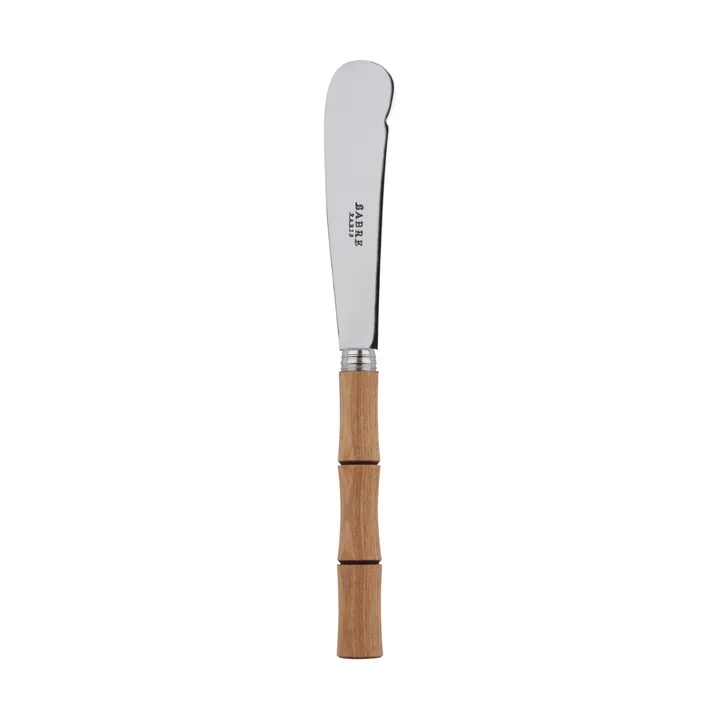 Nóż do masła Bamboo Shape 14 cm - Laminowane jasne drewno - SABRE Paris