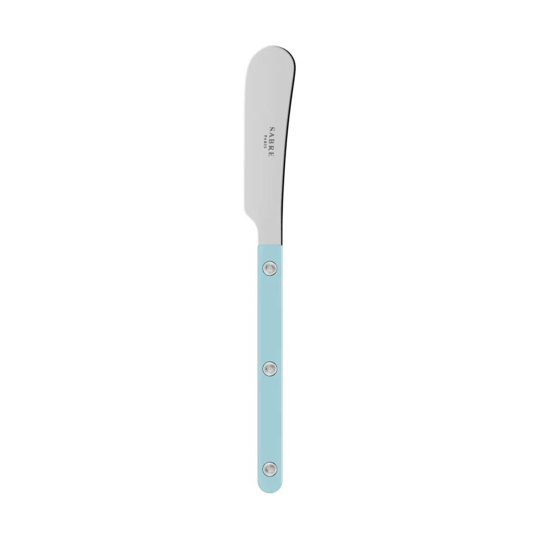 Nóż do masła Bistrot Solid 14 cm, Pastelowy niebieski SABRE Paris