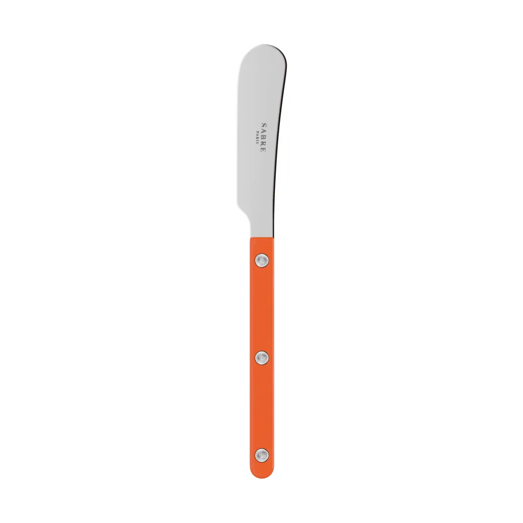 Nóż do masła Bistrot Solid 14 cm, Pomarańczowy SABRE Paris