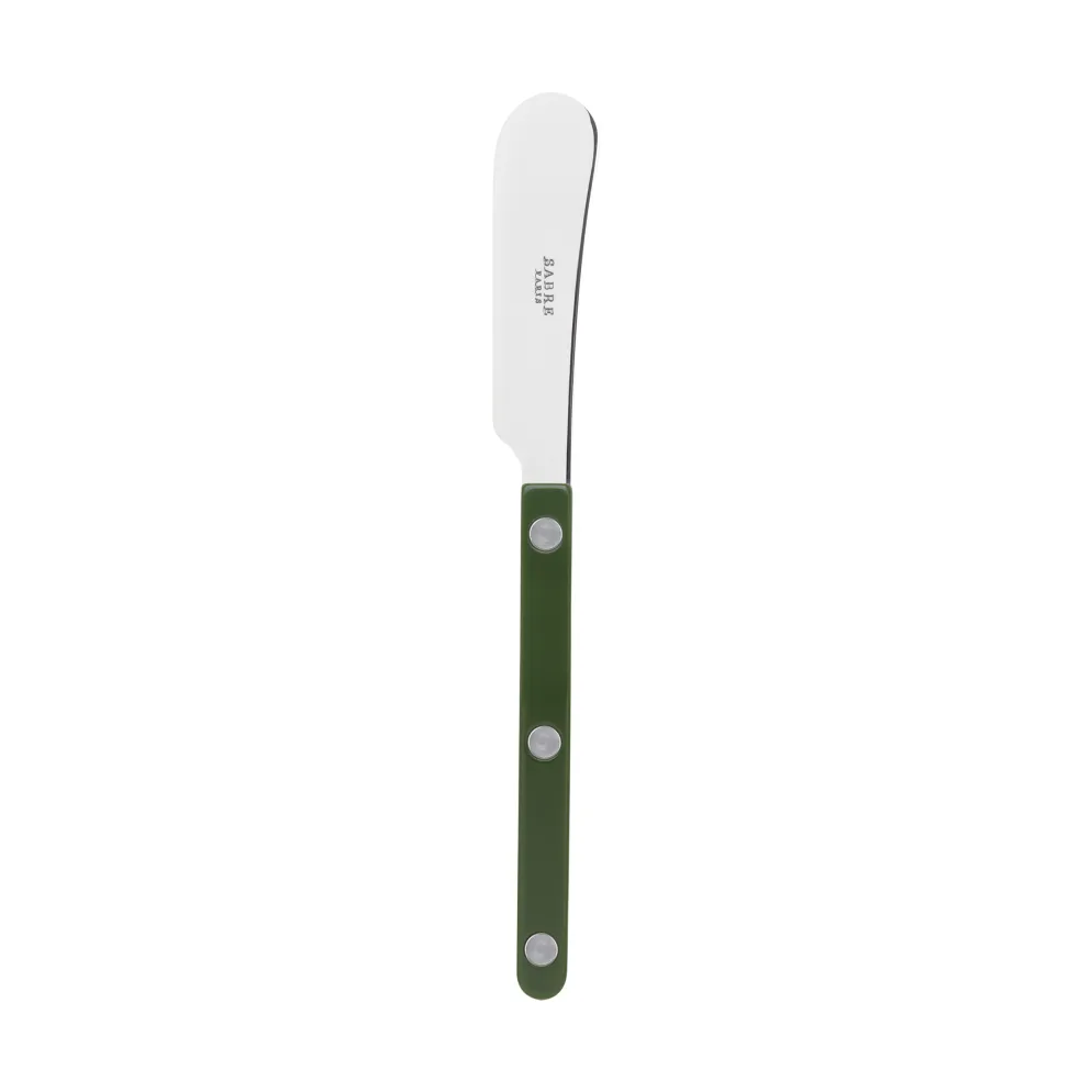 Nóż do masła Bistrot Solid 14 cm, Zielony SABRE Paris