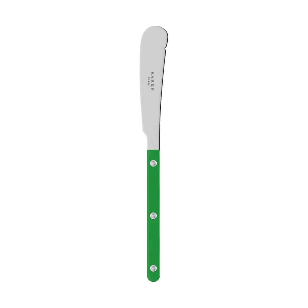 Nóż do masła Bistrot Solid 16 cm, Garden green SABRE Paris