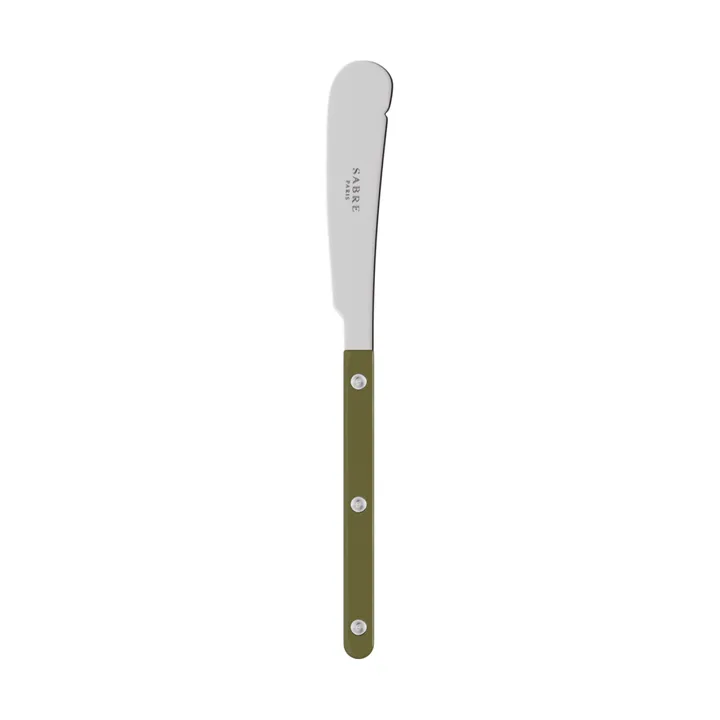 Nóż do masła Bistrot Solid 16 cm - Zieleń paproci - SABRE Paris